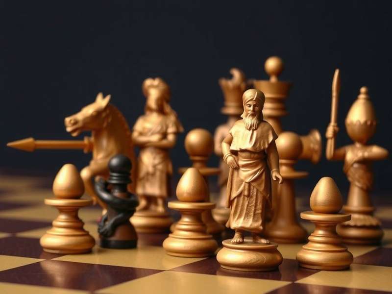 Sikh Chess Gladiator Game Pieces