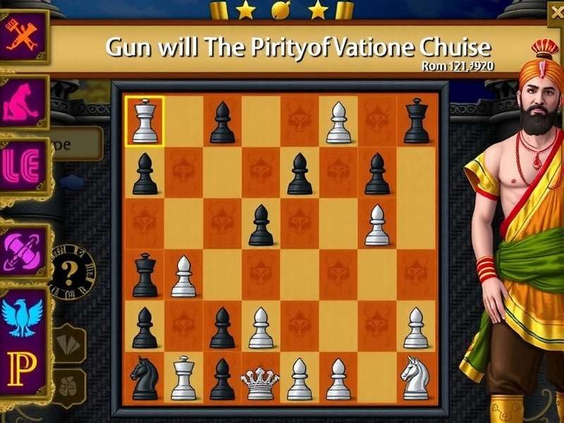 Sikh Chess Gladiator Gameplay Screen